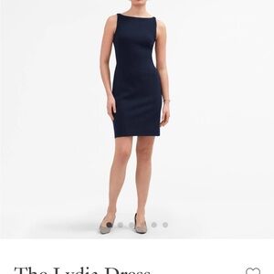 MM Lafleur, NWT, The Lydia Dress. Galaxy Blue, Size 8. Sleeveless